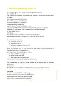 Abmahnung: Wann ist sie möglich? Arbeitsrechtliche Pflichten und Konsequenzen.