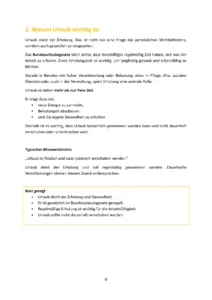 Textauszug zu Urlaubsrecht: Bundesurlaubsgesetz, Erholungszeit, Arbeitsrecht